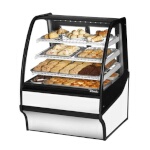 True TDM-DC-36-GE/GE-S-W - Non-Refrigerated Merchandiser, 36